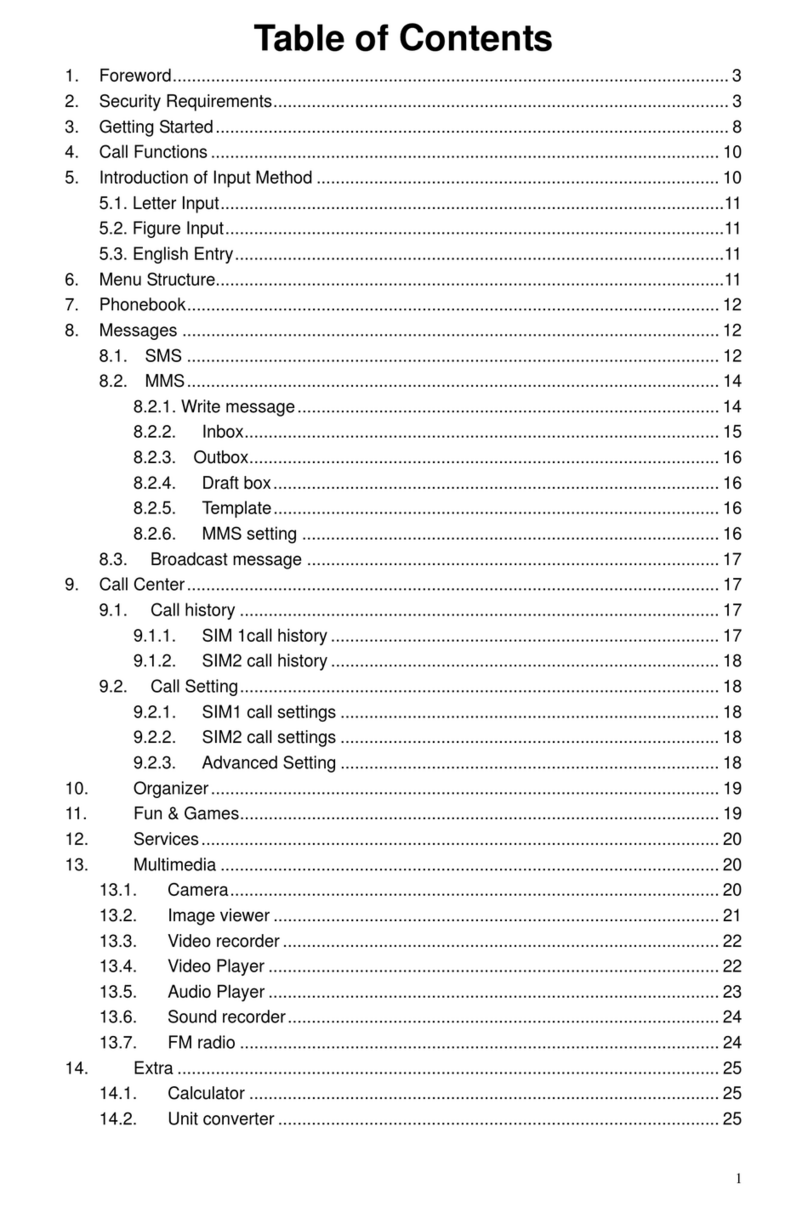 Edge E33 User manual