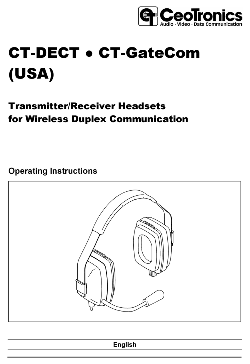 CeoTronics CT-DECT Base User manual