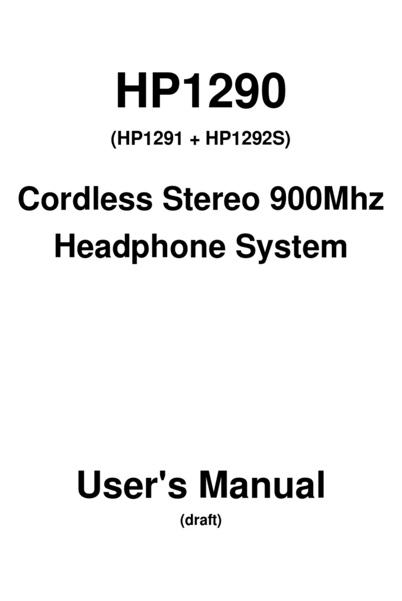 Classic Tech Development HP1291 User manual Classic Tech Development HP1291 User manual