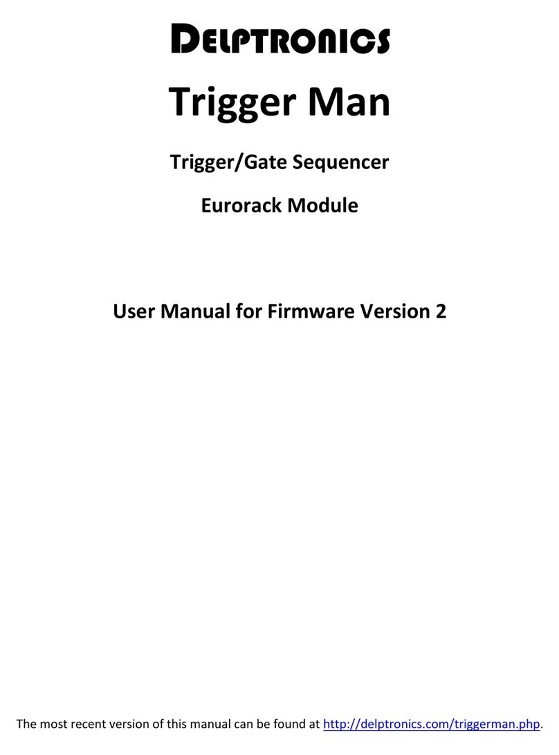 Delptronics Trigger Man User manual
