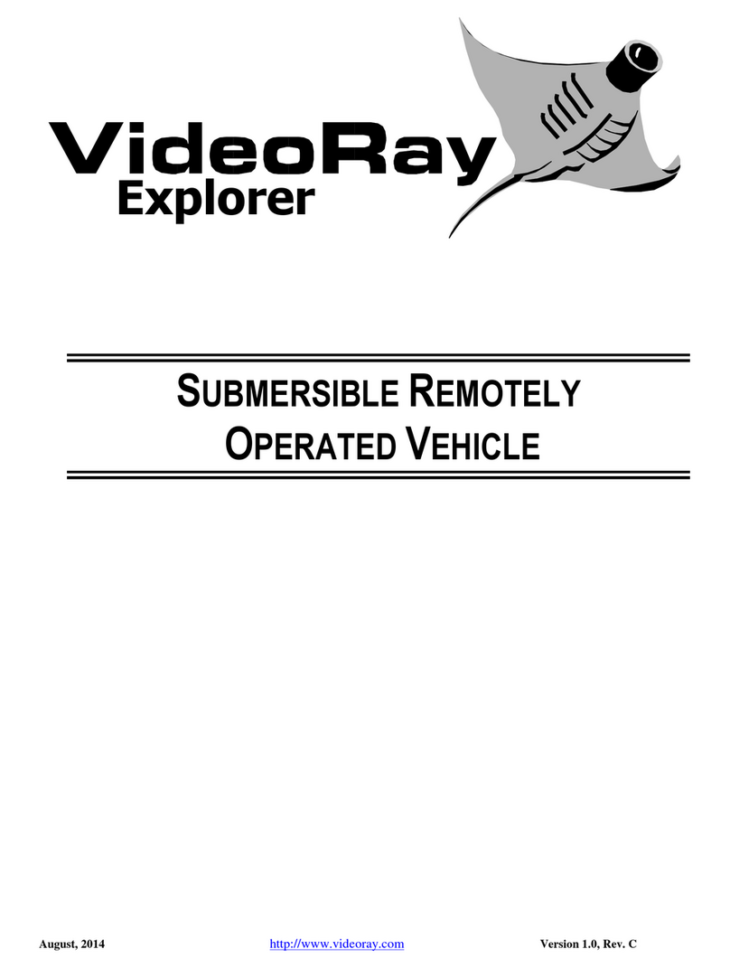 VideoRay Explorer User manual