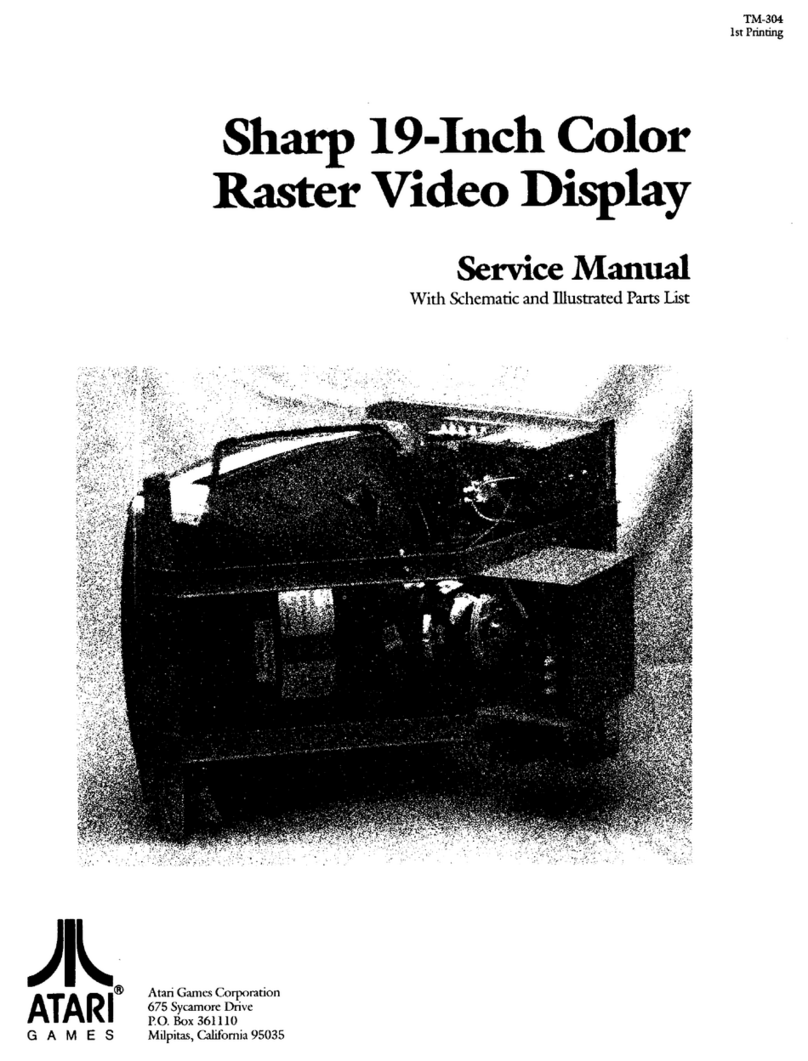 Atari Sharp XM-2001N User manual