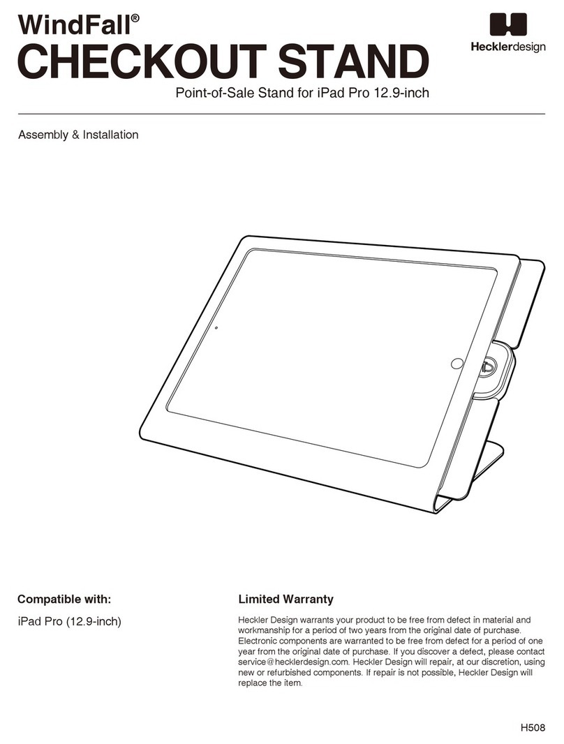 Heckler Design H508 User manual