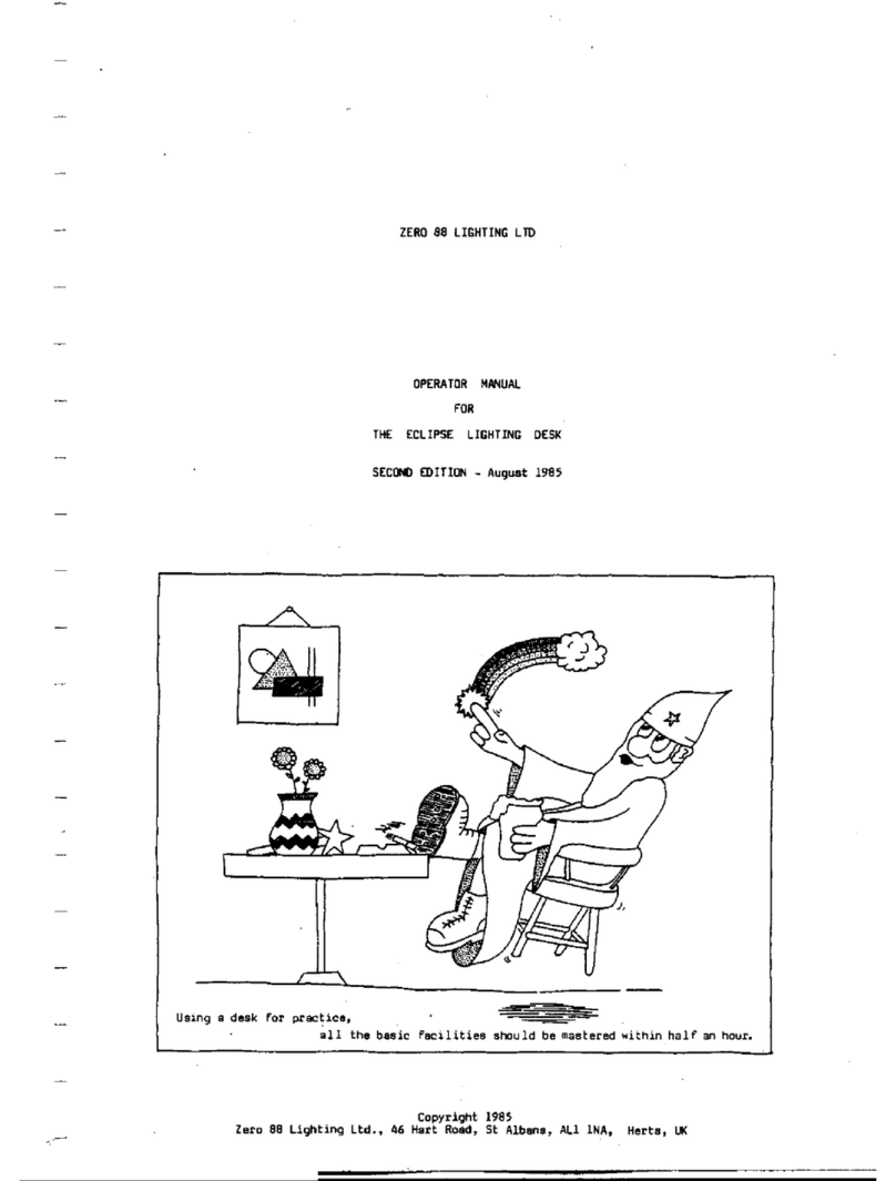 Zero88 ECLIPSE User manual