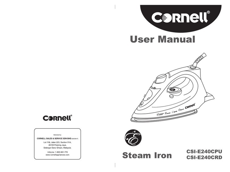 Cornell CSI-E240CPU User manual