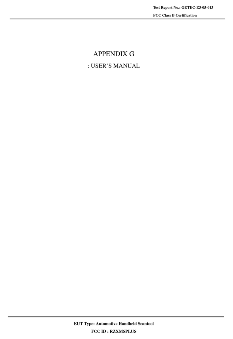 Hanatech MULTISCAN plus User manual