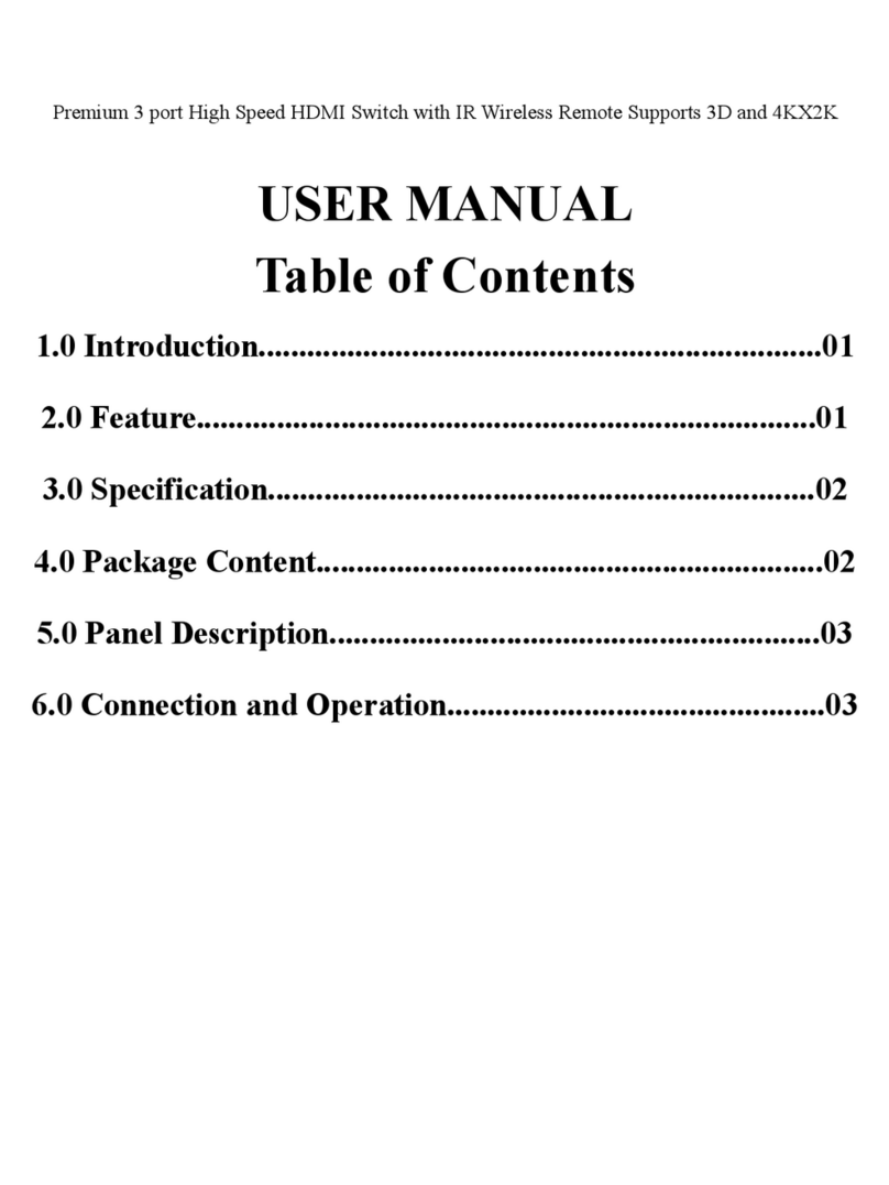 protech 4PET0301SC User manual