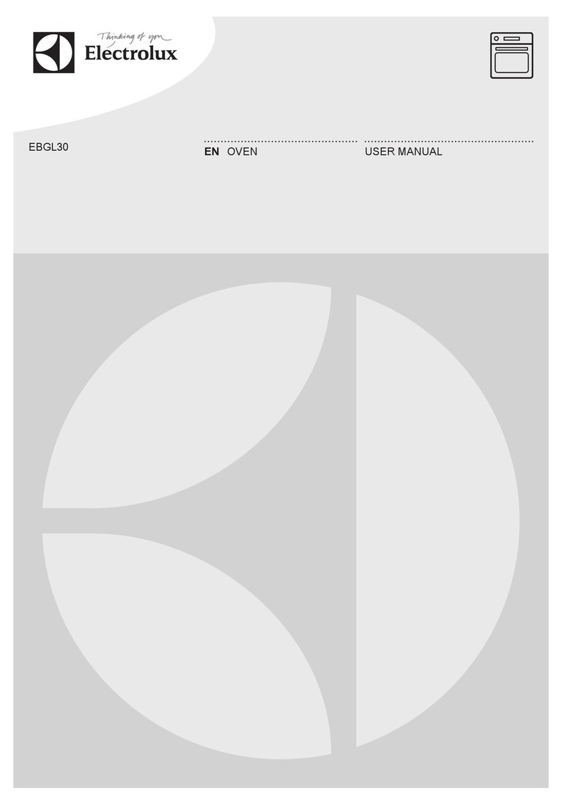 Electrolux EBGL30 User manual