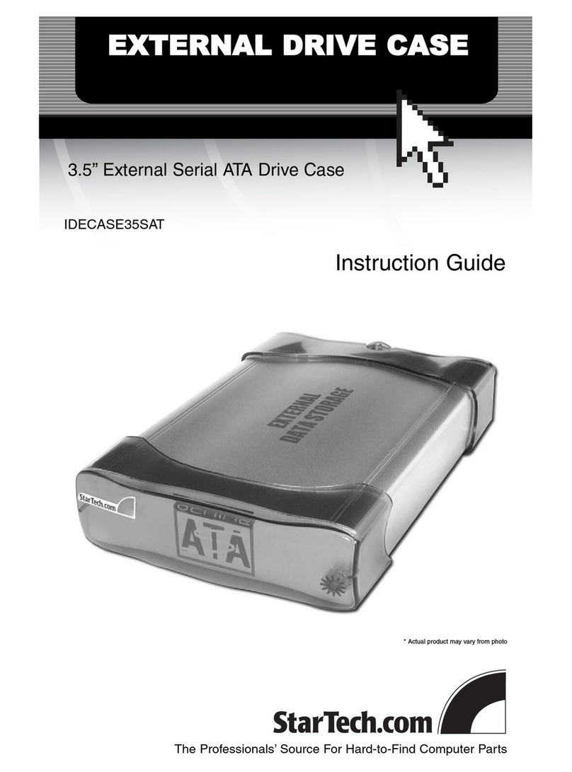 StarTech.com IDECASE35SAT Manual