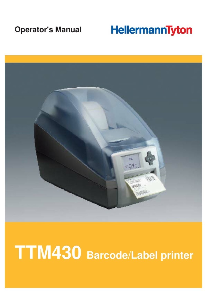 Hellermann Tyton TTM430 User manual