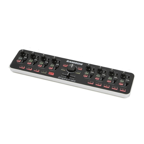 Samson Graphite MF8 User manual