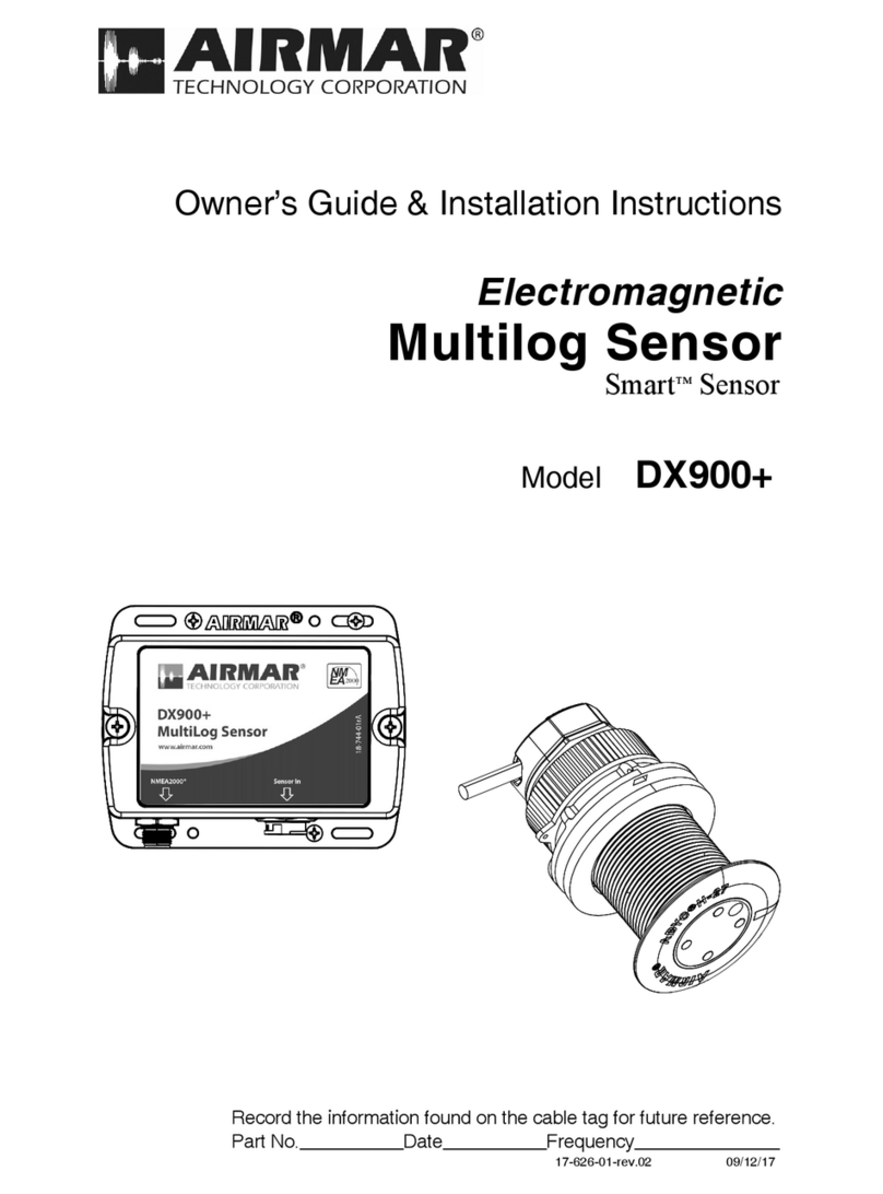 Airmar DX900+ Instruction Manual