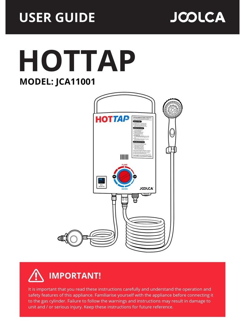 JOOLCA JCA11001 User manual