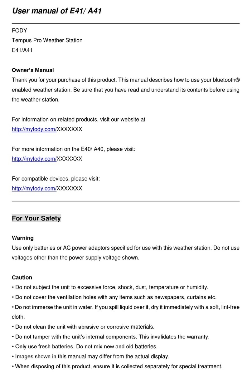 Fody E41 User manual