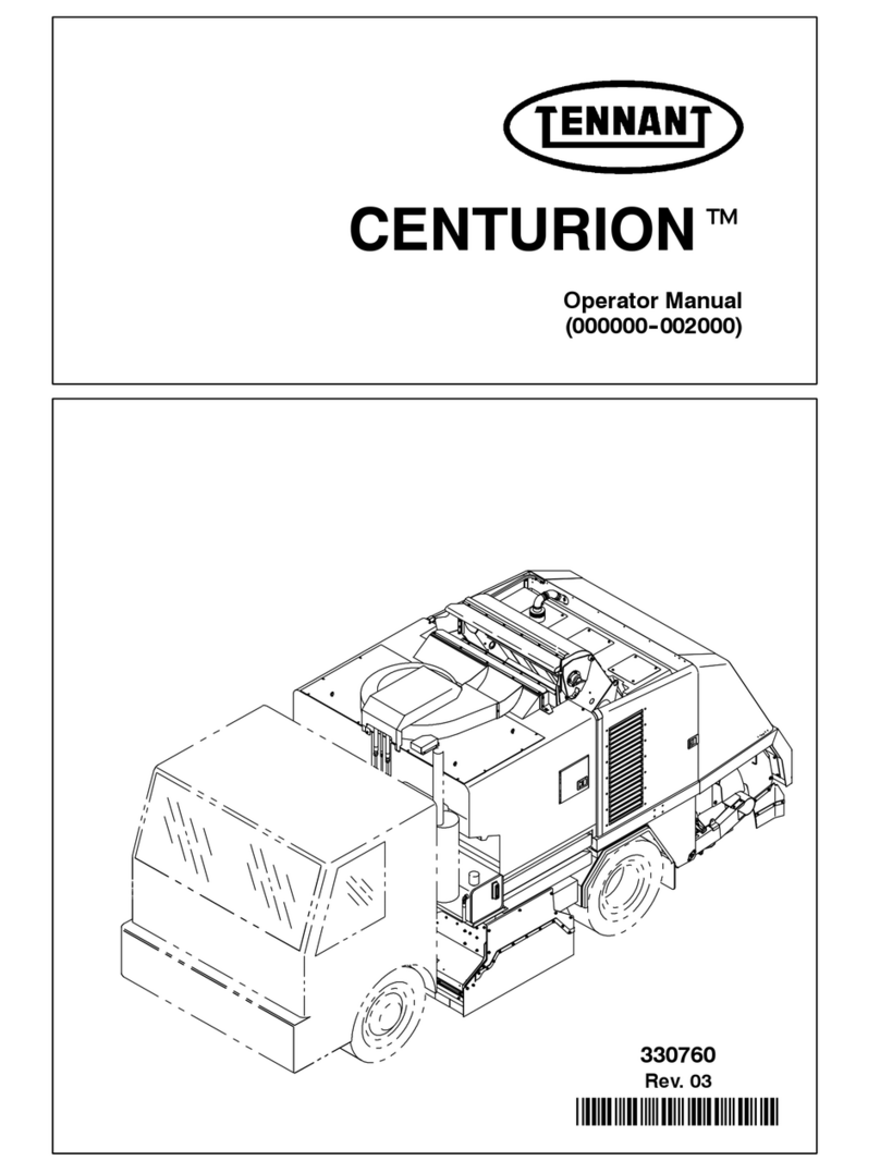Tennant CENTURION User manual