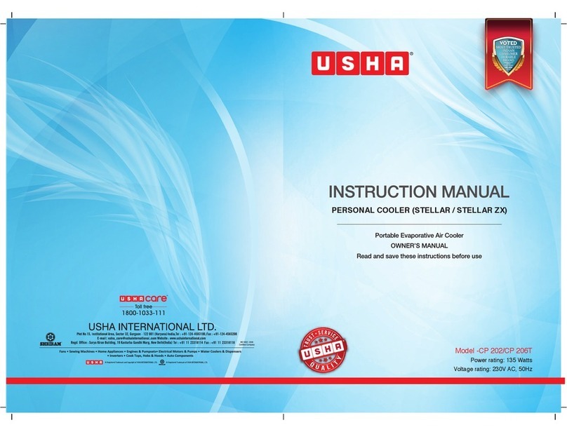 usha Stellar User manual