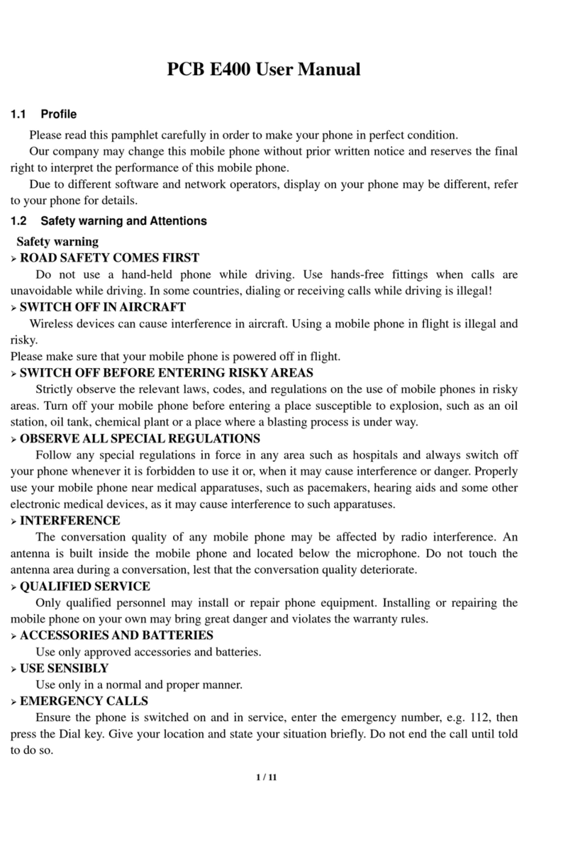 Fortuneship PCB E400 User manual