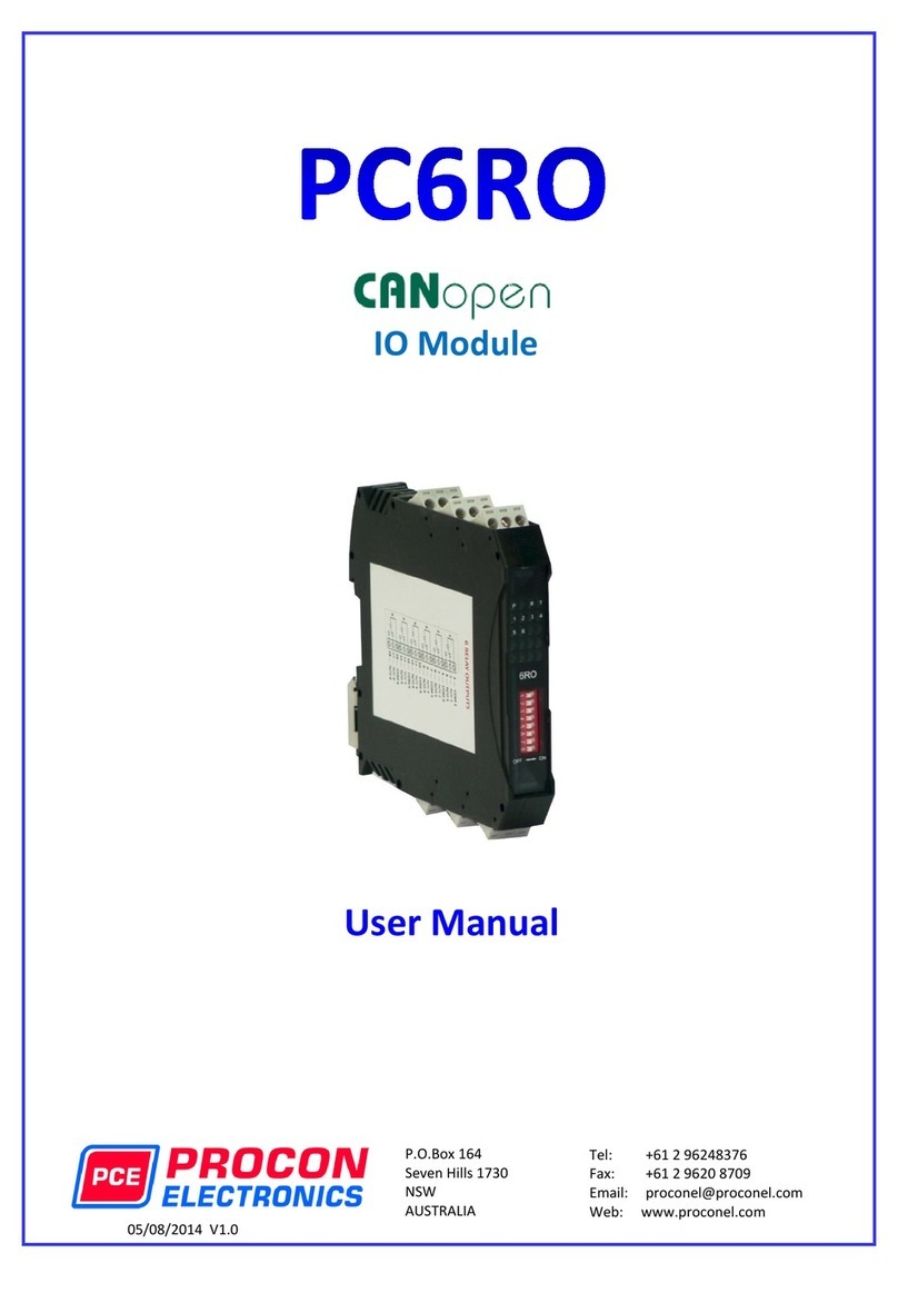 PCE Electronics PC6RO User manual