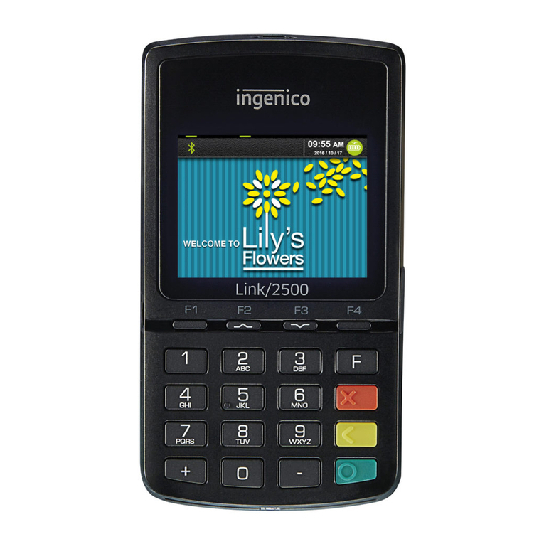 Ingenico Link/2500 User manual