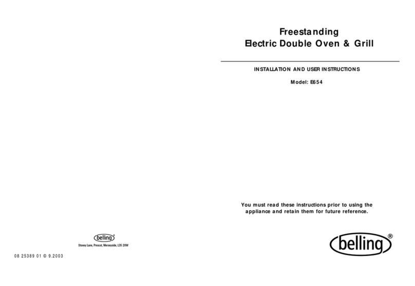 Belling E654 Guide