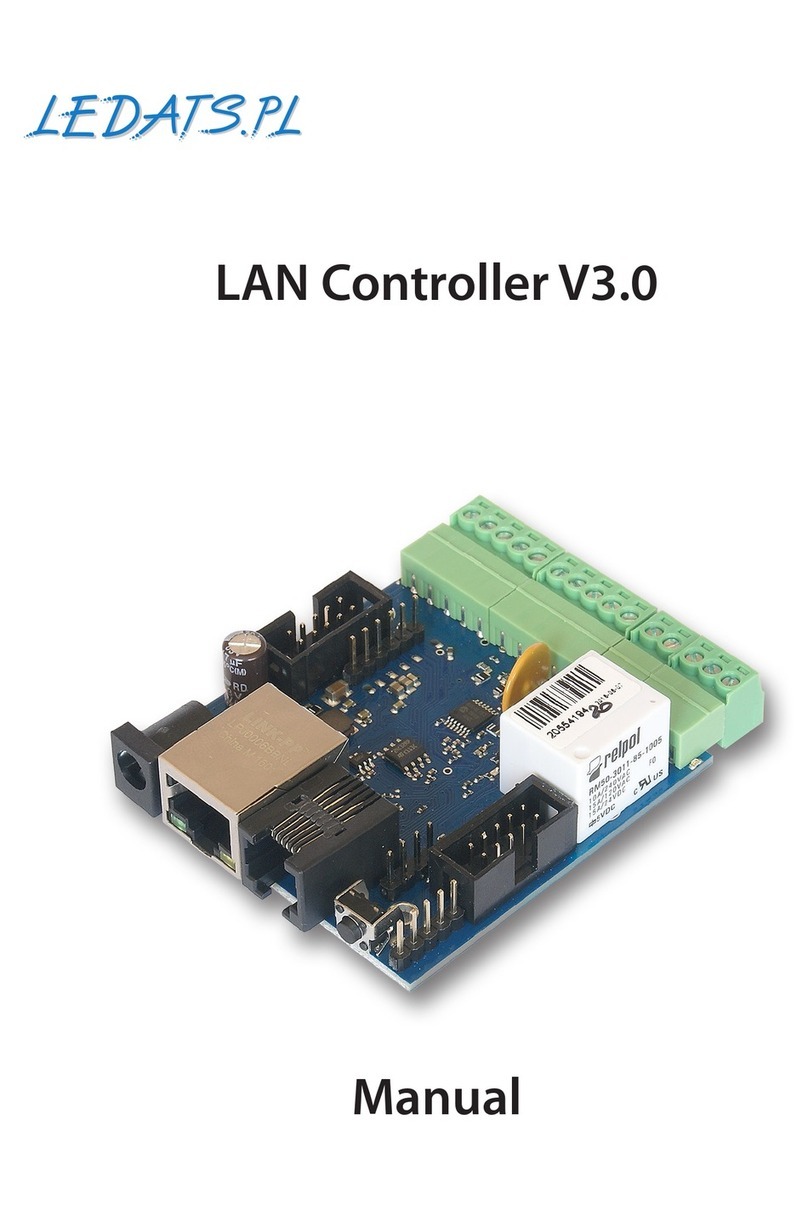 Tinycontrol Lan Controller v3 User manual