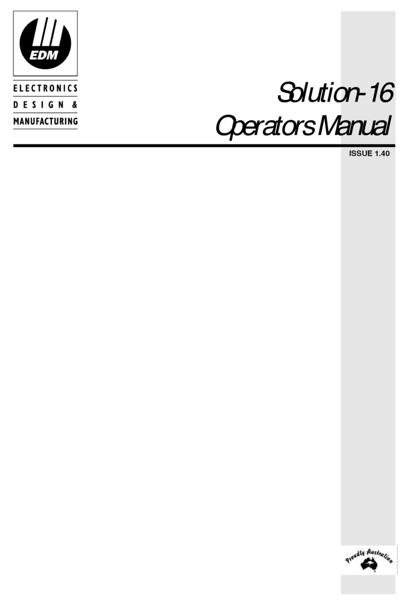 EDM Solution-16 Safecom User manual