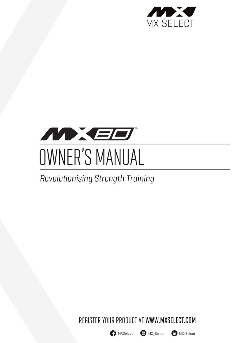 MX-Select MX80 User manual