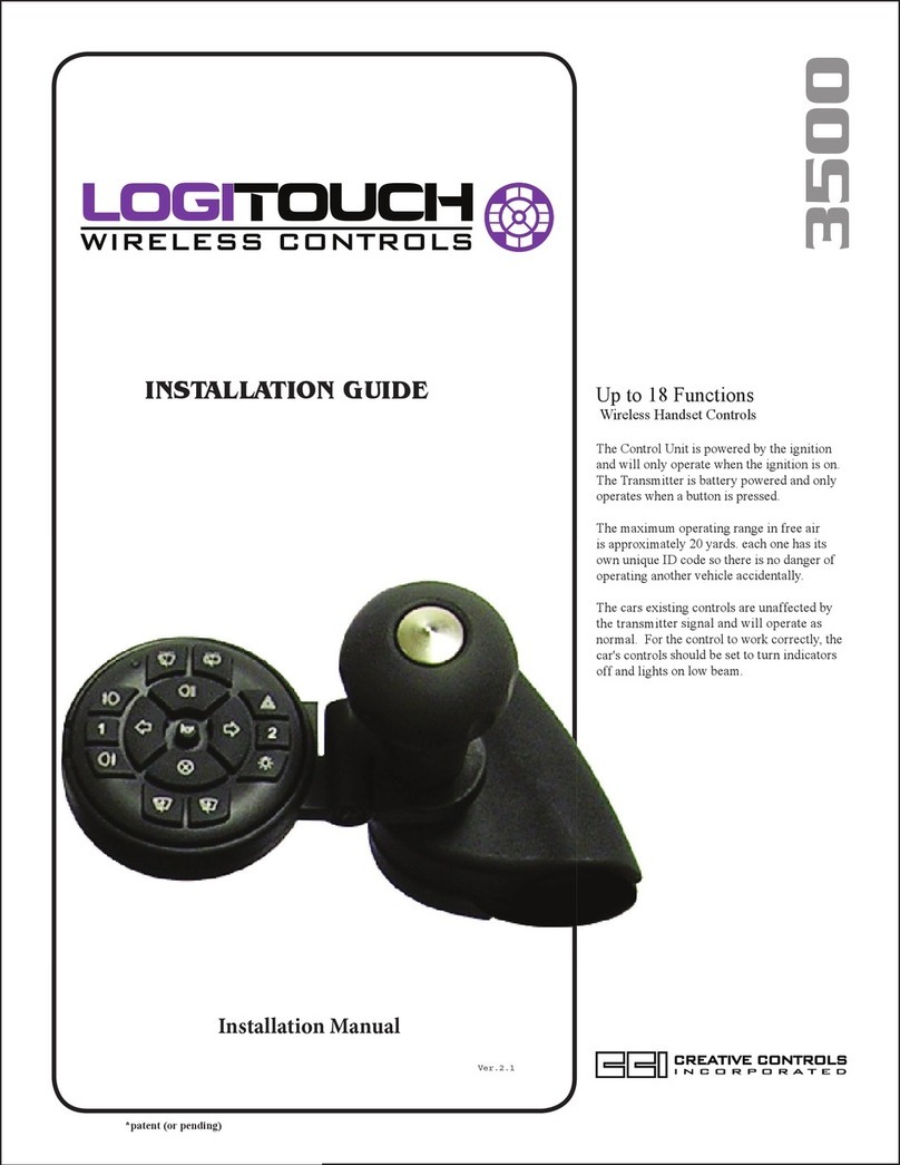Creative controls LogiTouch User manual