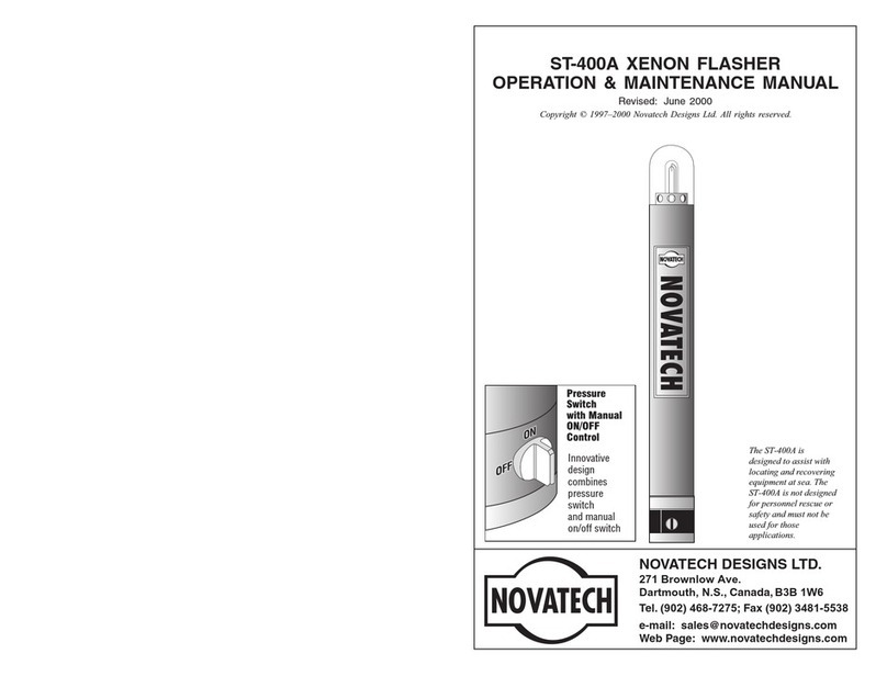 Novatech ST-400A Manual