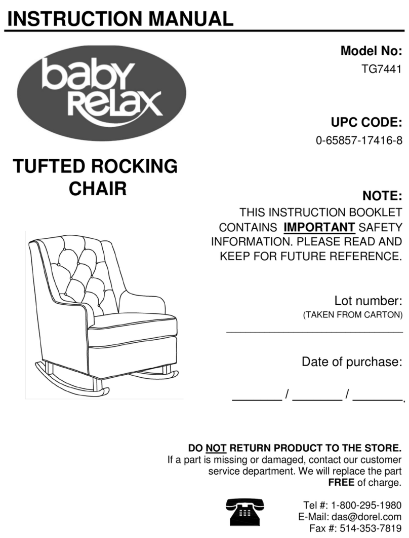 Dorel TG7441 User manual