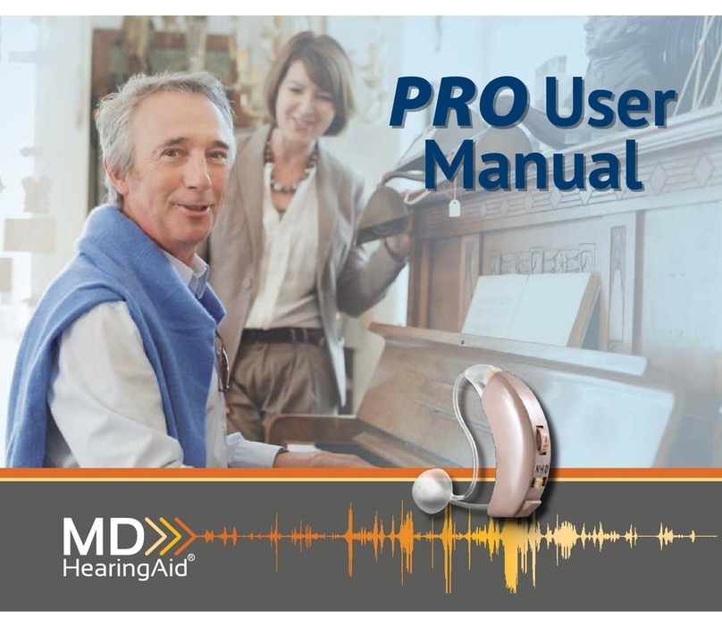 MD HearingAid Pro User manual