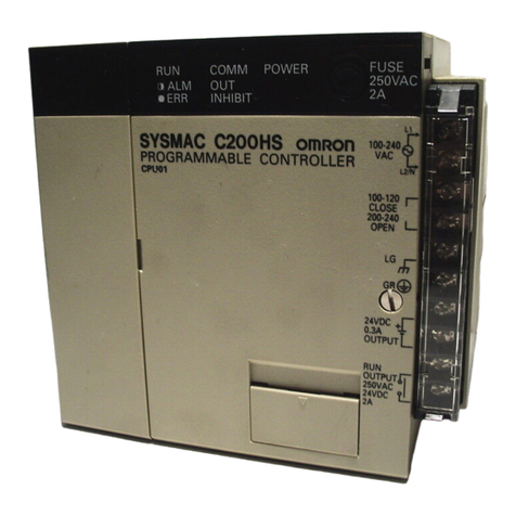 Omron SYSMAC C200HS User manual