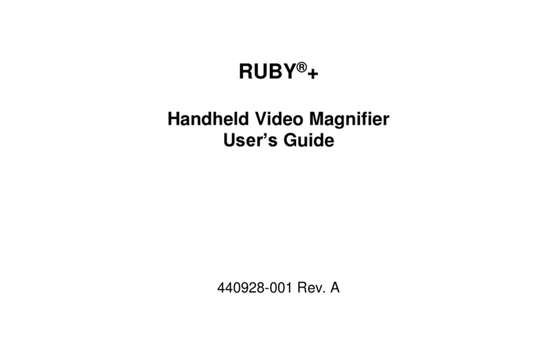 Freedom Scientific RUBY+ User manual Freedom Scientific RUBY+ User manual