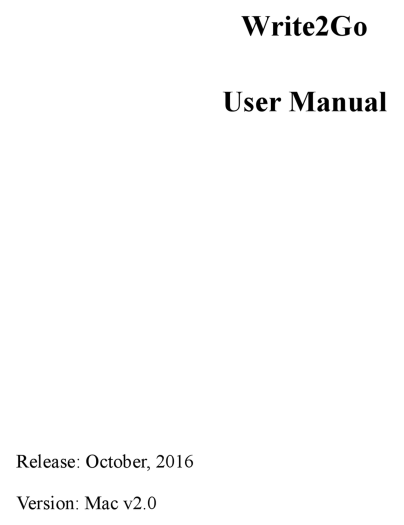 Penpower Technology Write2Go User manual