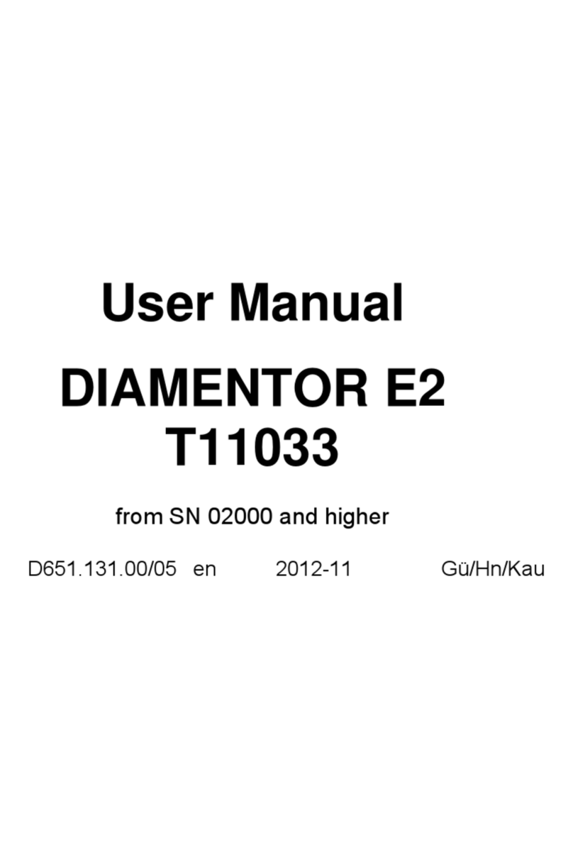 PTW DIAMENTOR E2 User manual