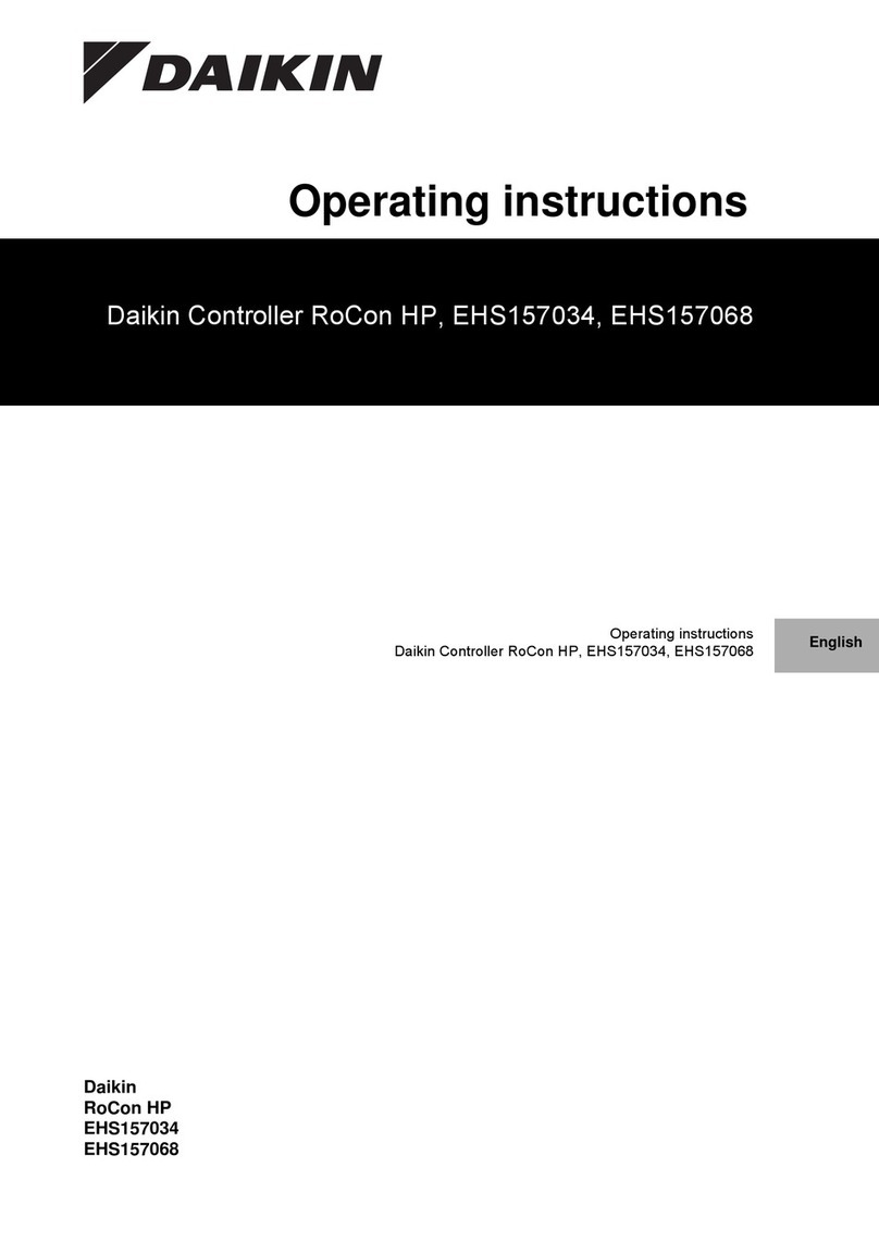 Daikin EHS157034 User manual