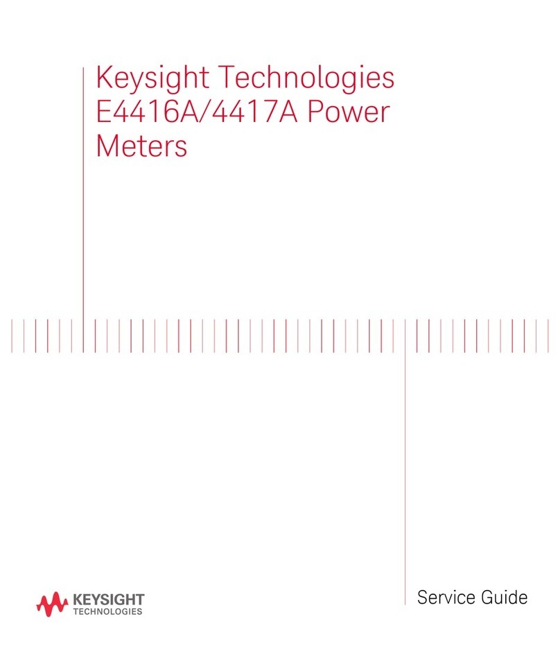 Keysight Technologies E4417A User manual Keysight Technologies E4417A User manual