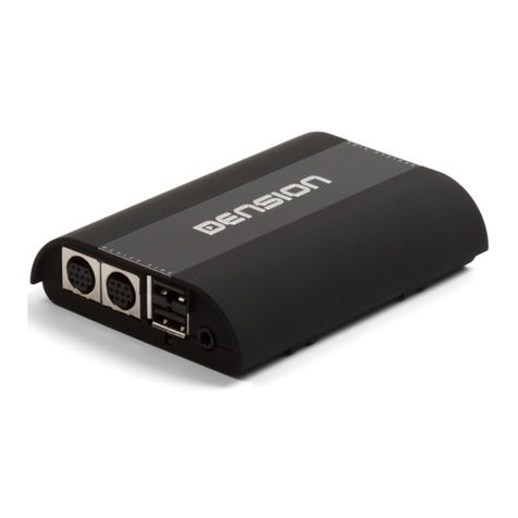 Dension Gateway Pro BT User manual