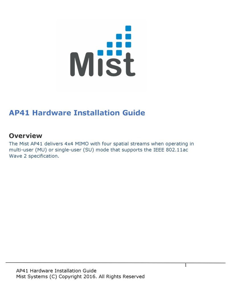 Mist AP41 Manual
