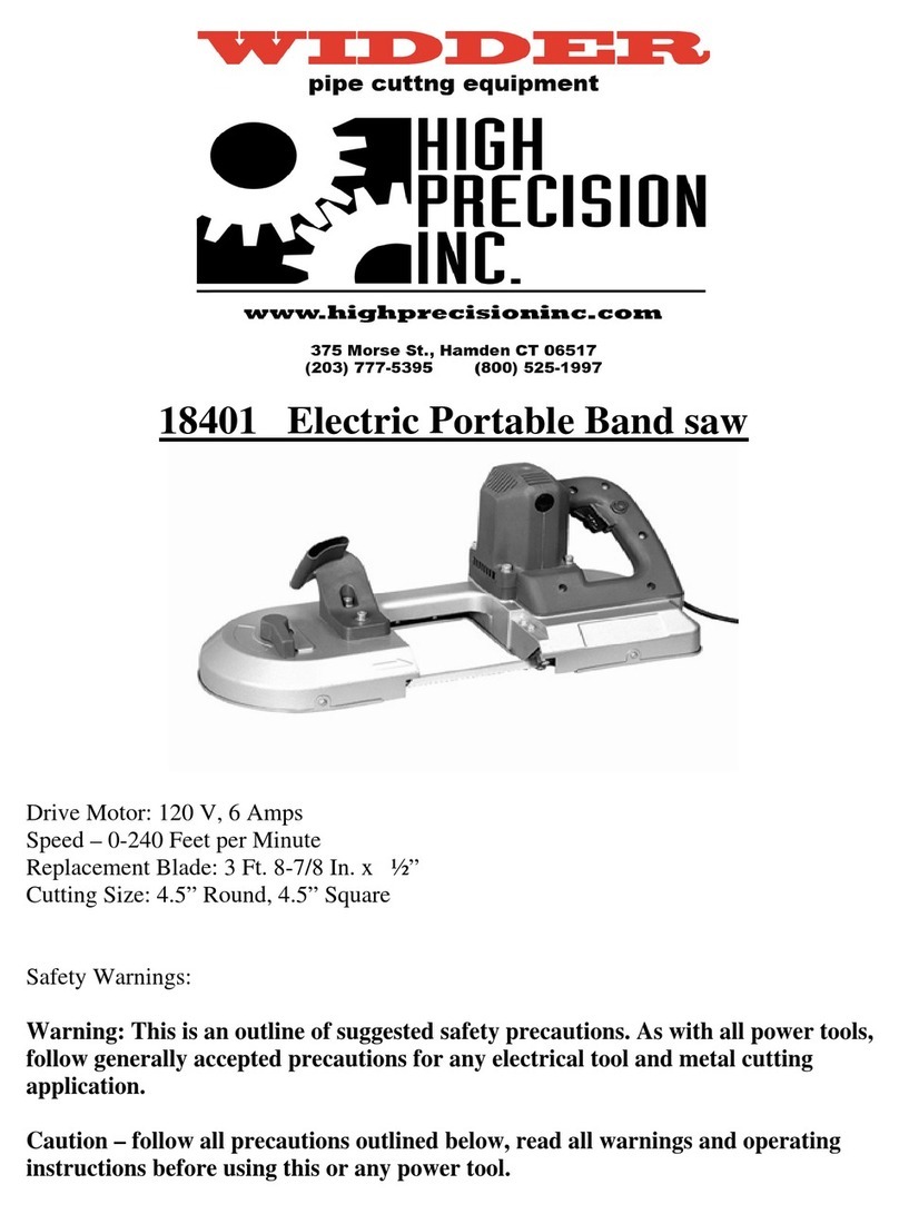 Widder 18401 User manual
