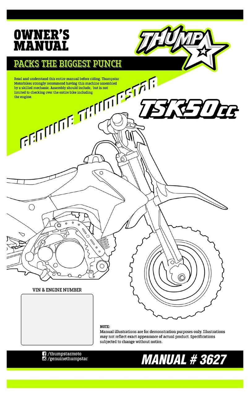 Thump TSK50cc User manual