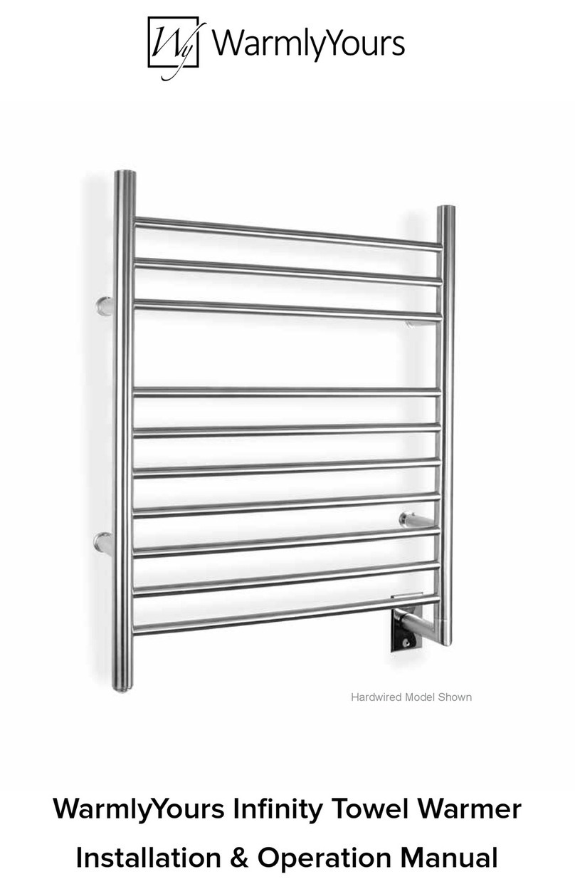 WarmlyYours Infinity User manual
