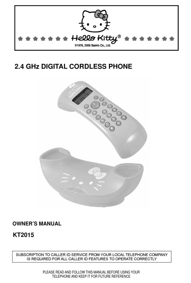 Hello Kitty KT2015 User manual