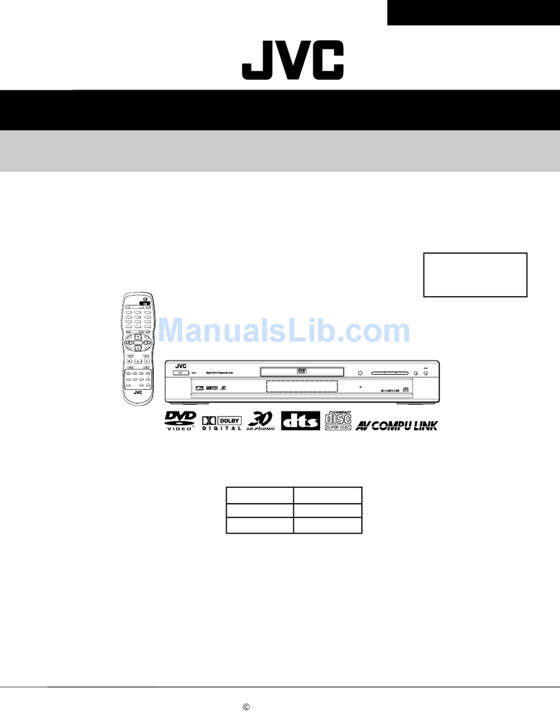 JVC XV-S500BK User manual