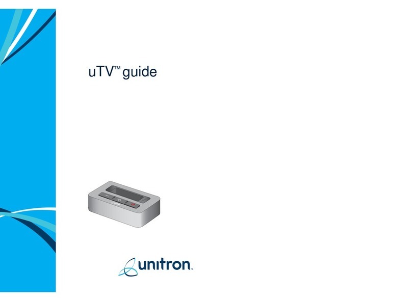 Unitron uTV User manual