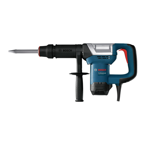 Bosch GSH 5X Plus Professiona User manual