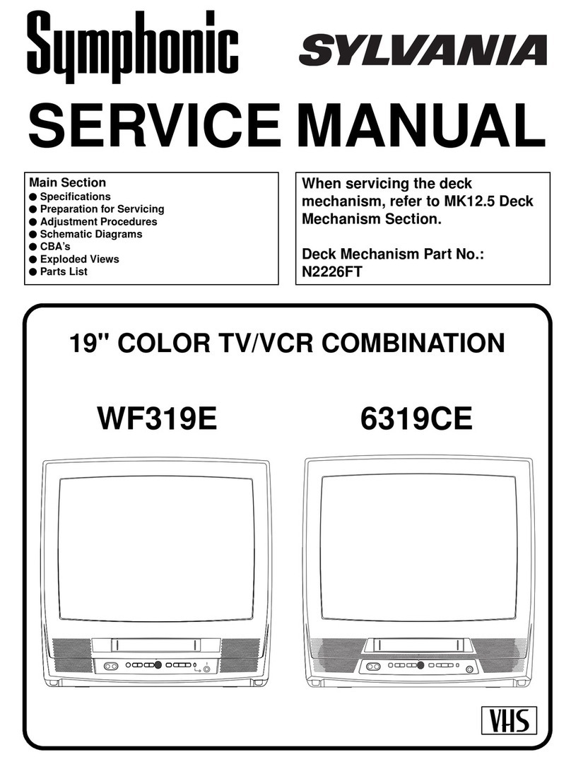 Sylvania WF319E User manual