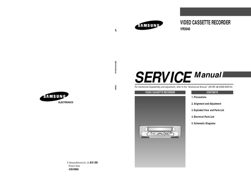 Samsung VR3040 User manual
