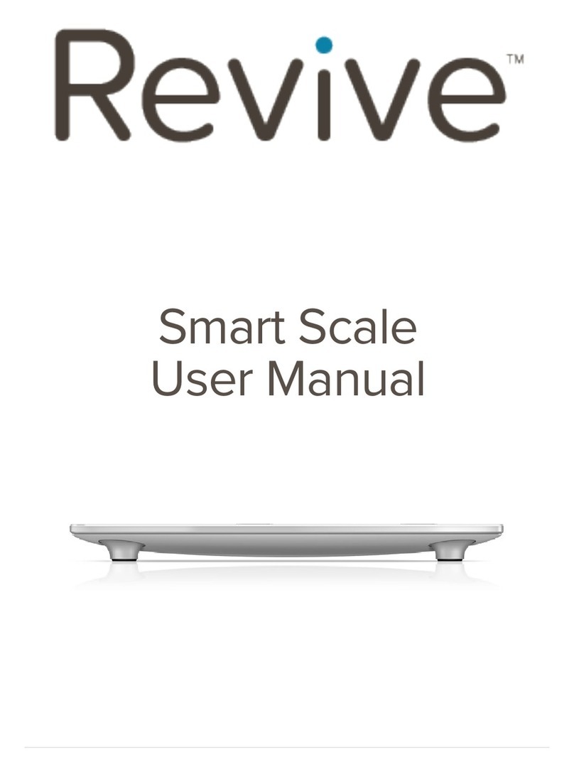 ReVIVE SMART SCALE User manual