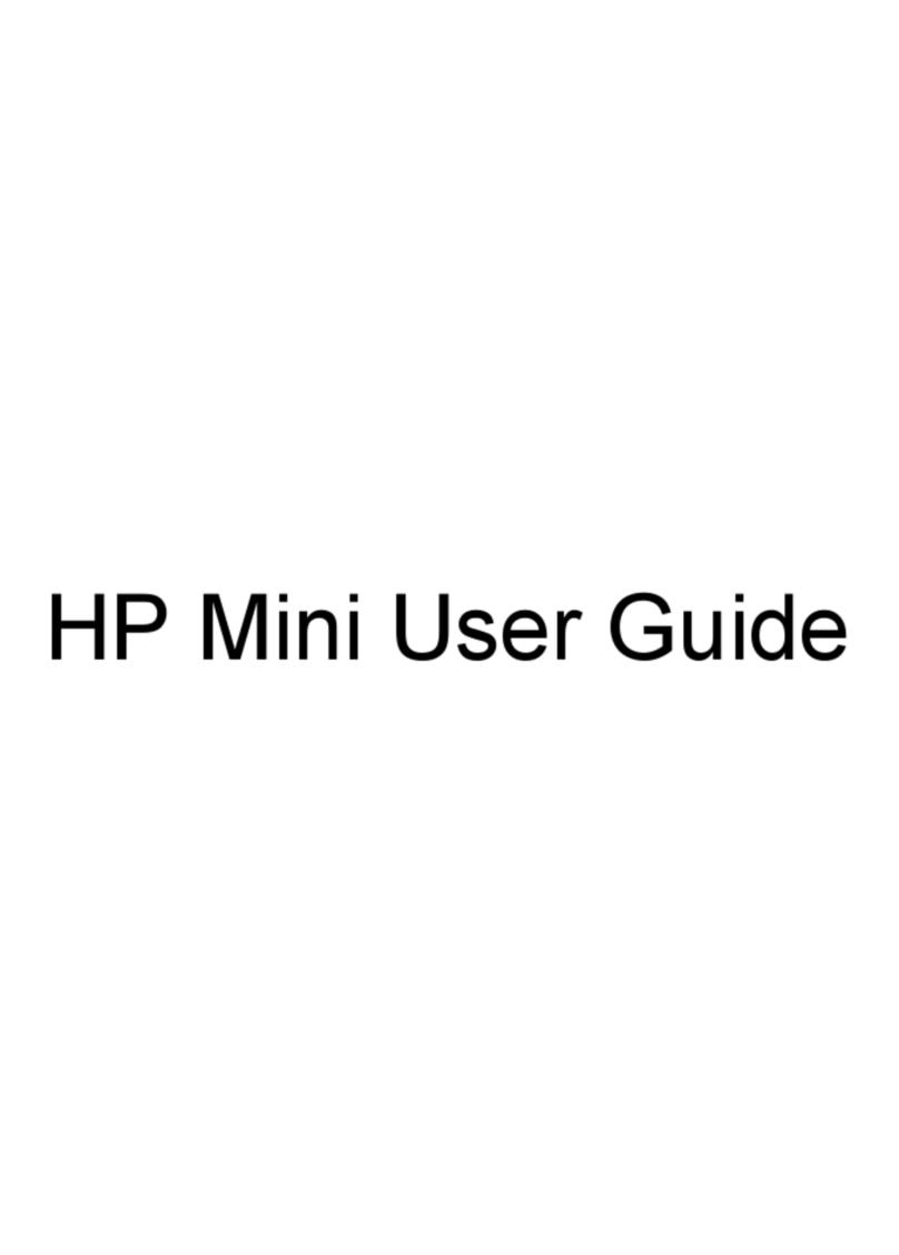 HP Mini User manual